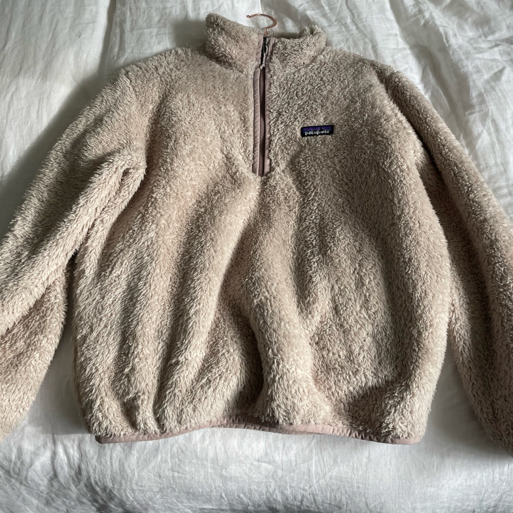 Patagonia Los Gatos 1/4 zip fleece shroom taupe - Picture 2 of 9